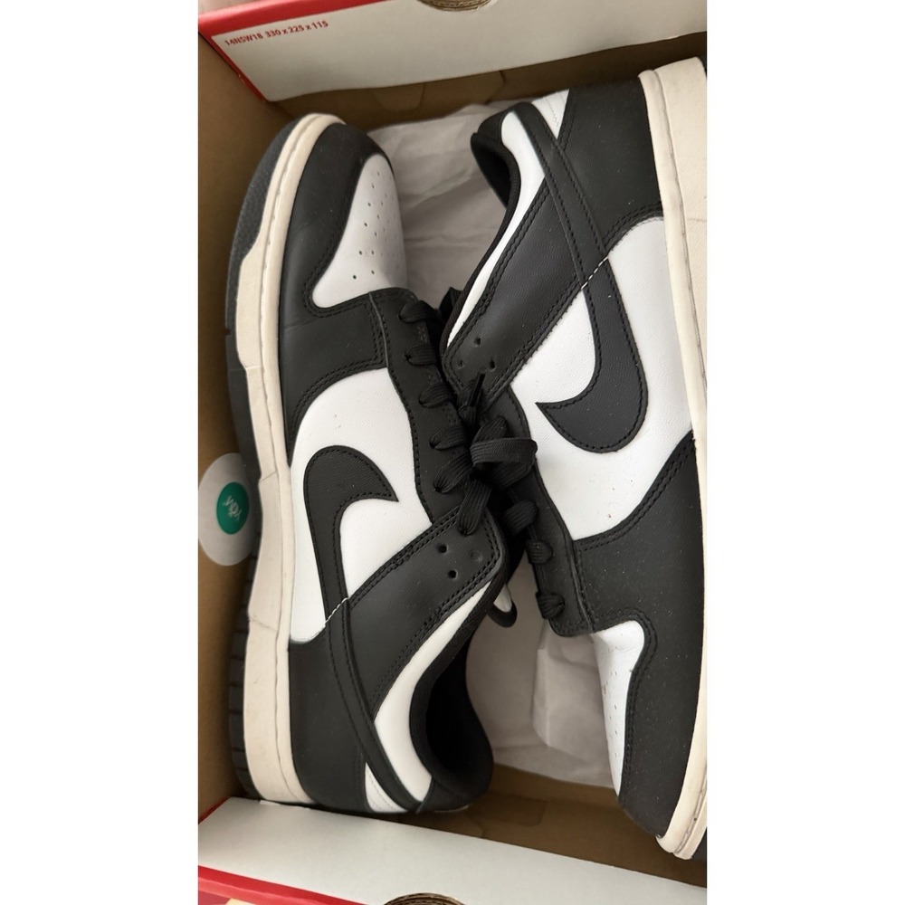 Size 11 - Nike Dunk Low Black White